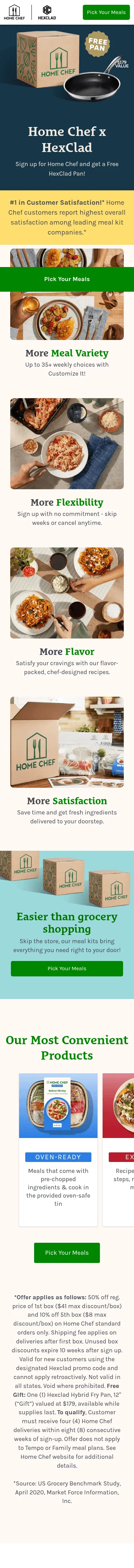 cook.homechef.com/hexclad-convenience on mobile