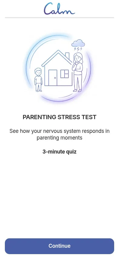 quiz.calm.com/calm-parenting-c49d3 on mobile