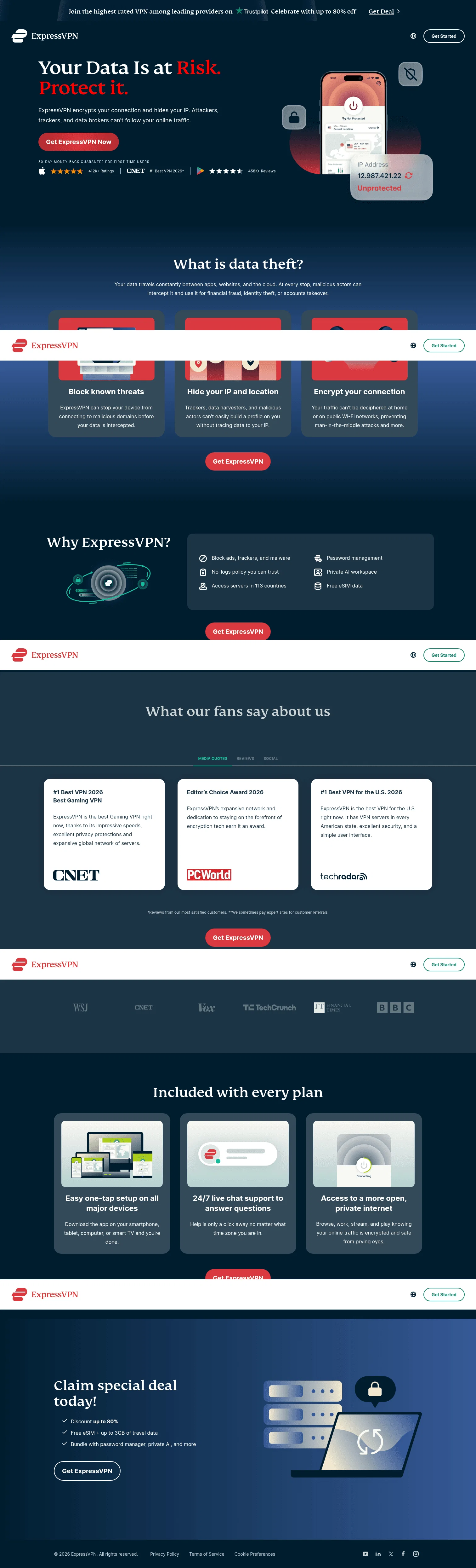 expressvpn.com/start/privacy/data-theft on desktop