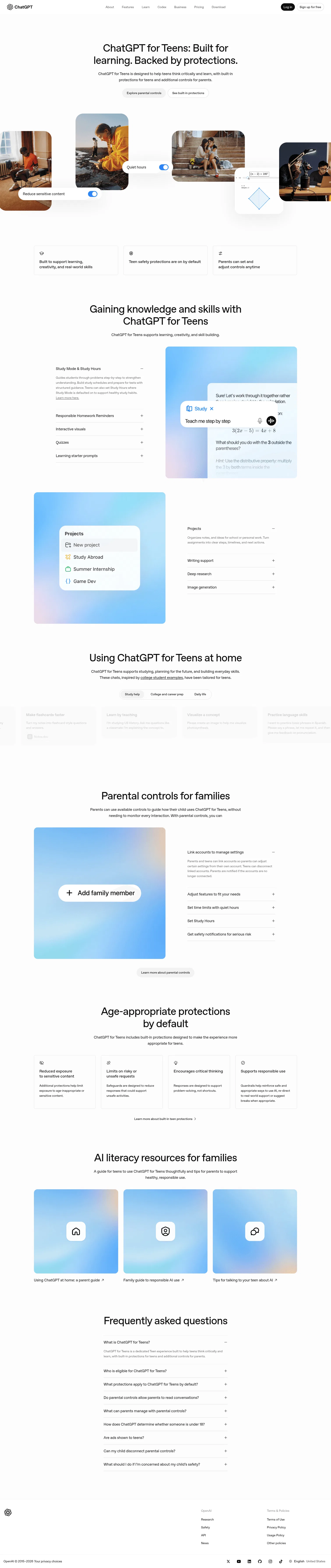chatgpt.com/parent-resources on desktop, full screenshot