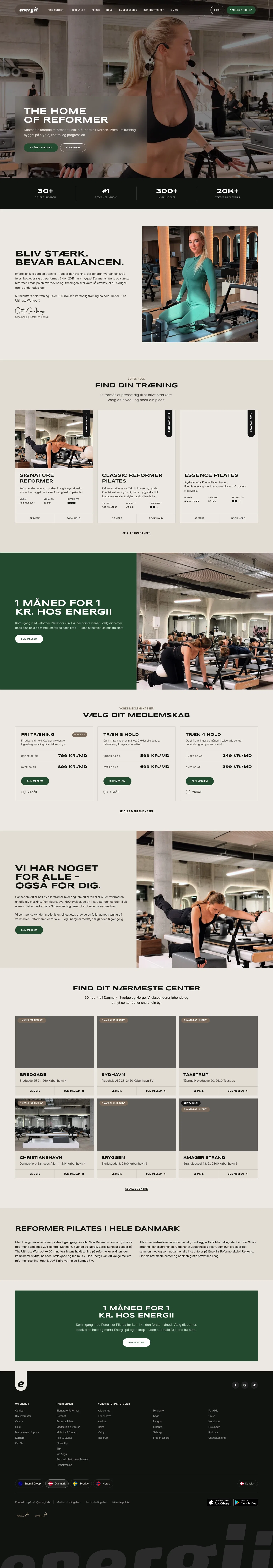 energii.dk on desktop, full screenshot