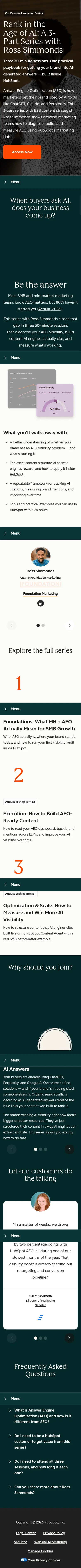 offers.hubspot.com/rank-in-the-age-of-ai-a-3-part-series-with-ross-simmonds on mobile