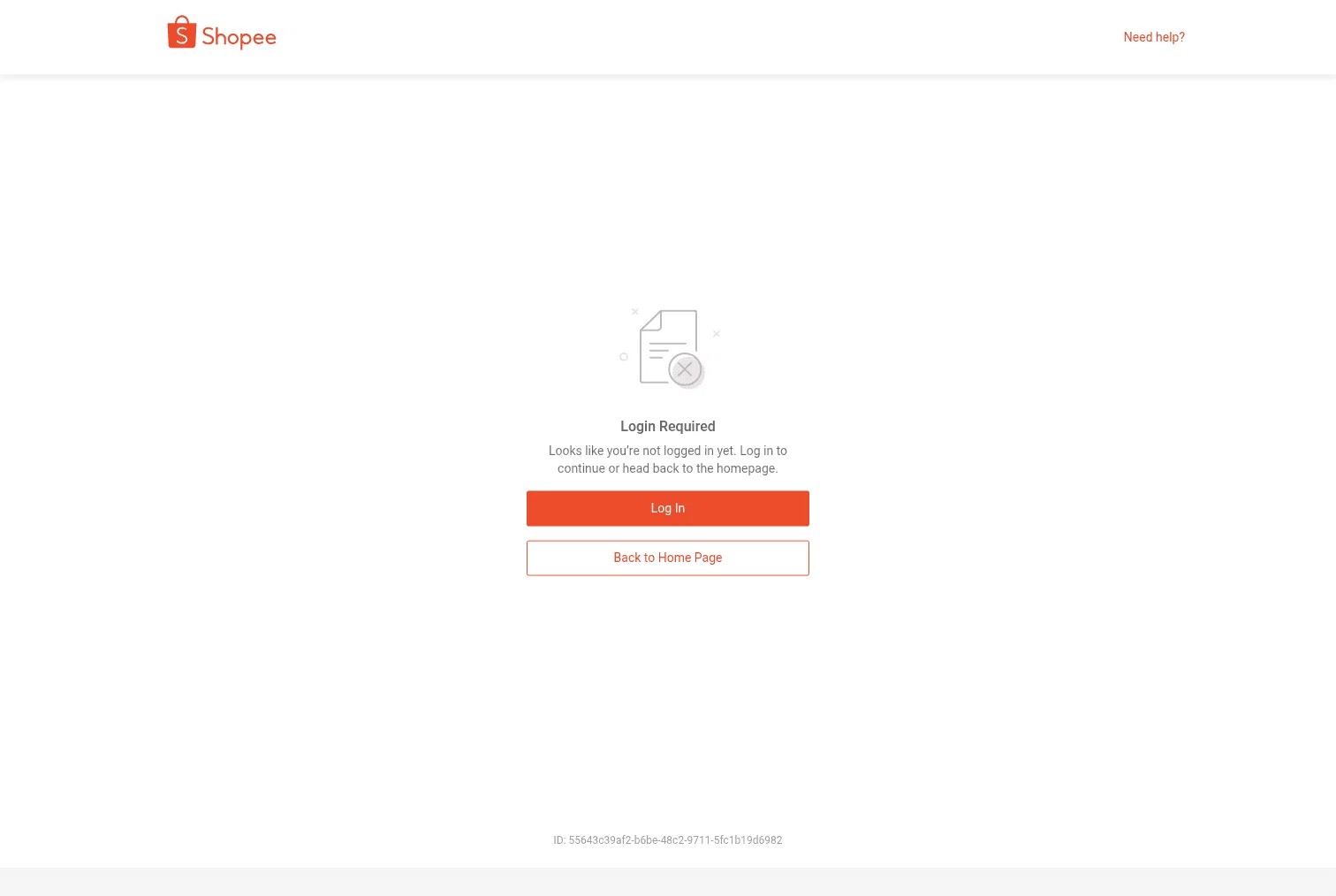 shopee.ph/shop/258376387 on desktop