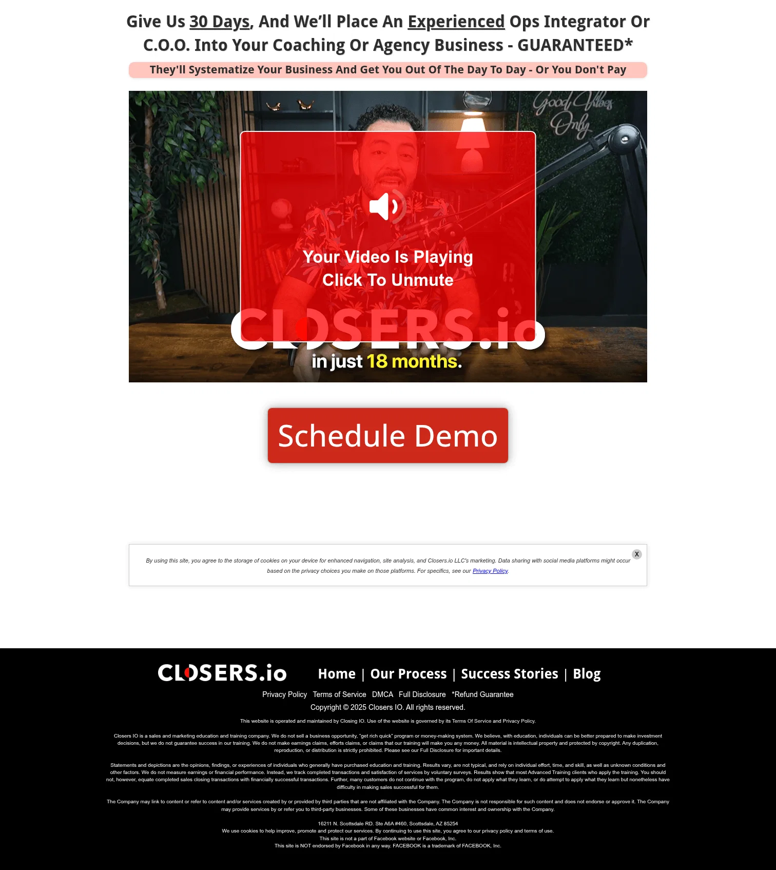 Cole-gordon landing page