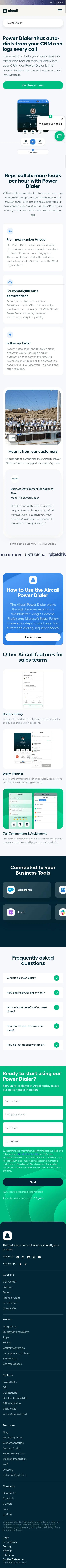 aircall.io/call-center-software-features/power-dialer on mobile