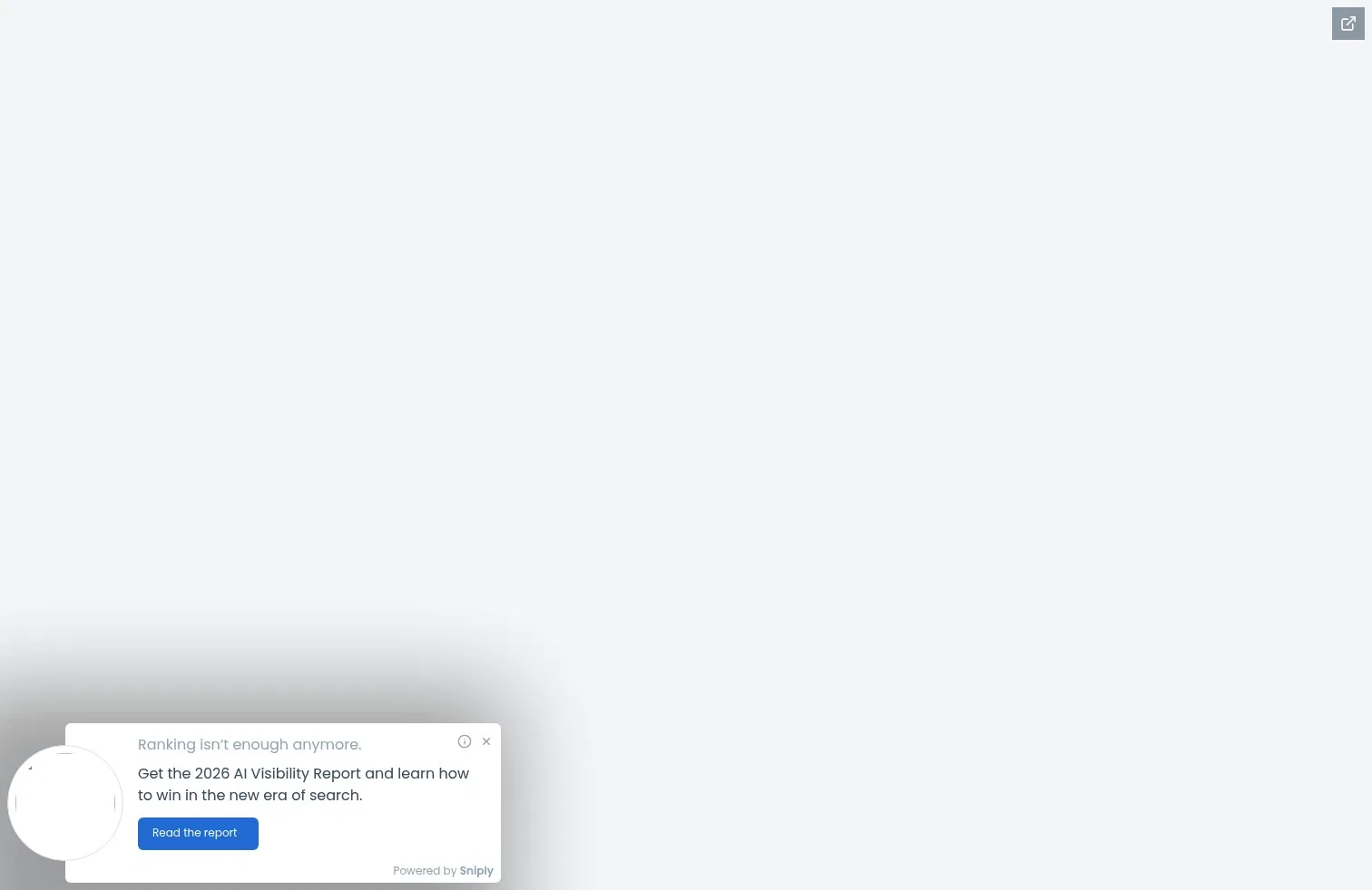 snip.ly/show-what-drives-ai-search-visibility on desktop, full screenshot