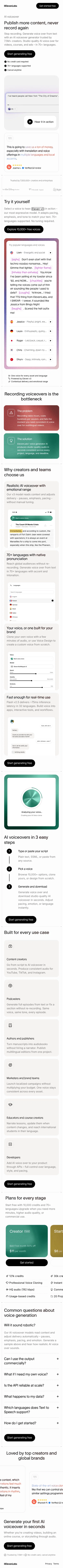 join.elevenlabs.io/voiceover on mobile
