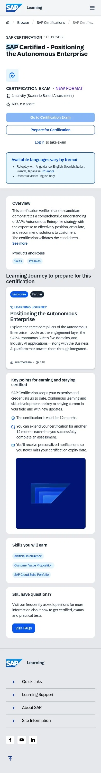 learning.sap.com/certifications/sap-certified-associate-positioning-sap-business-suite on mobile