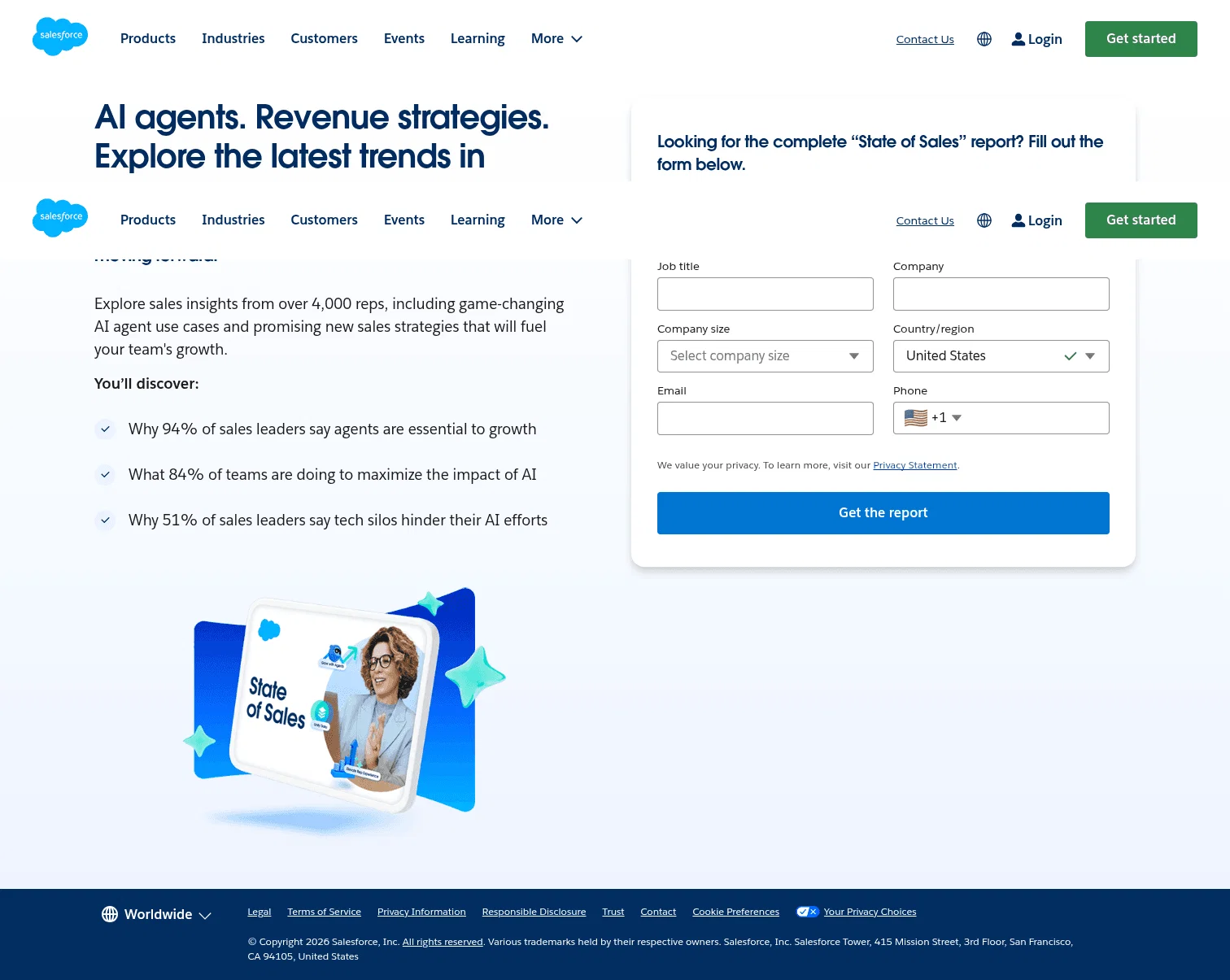 salesforce.com/sales/resources/state-of-sales-7 on desktop