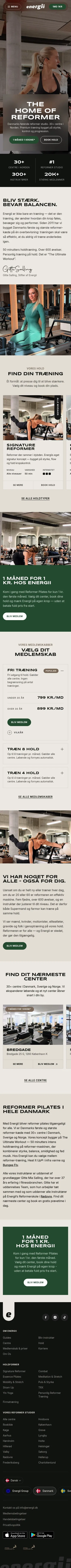 energii.dk on mobile, full screenshot