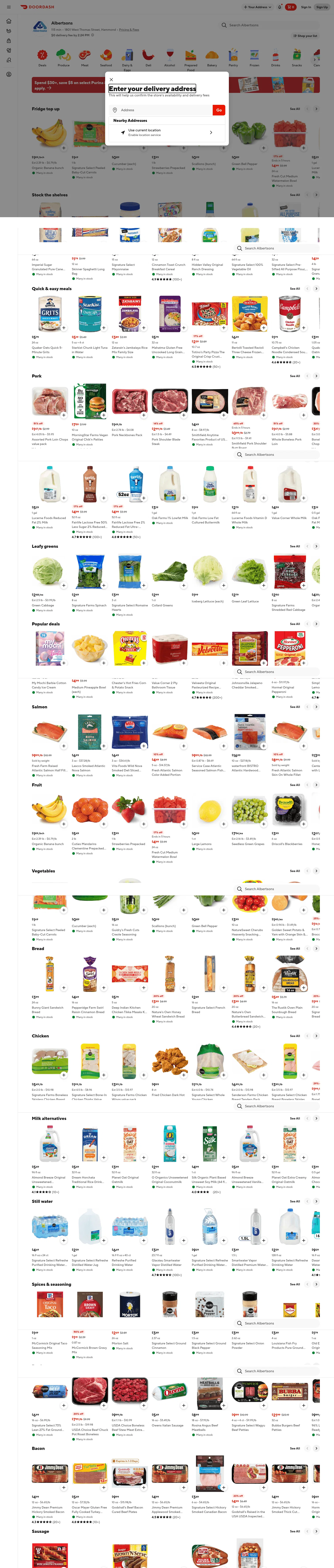 doordash.com/business/600479 on desktop
