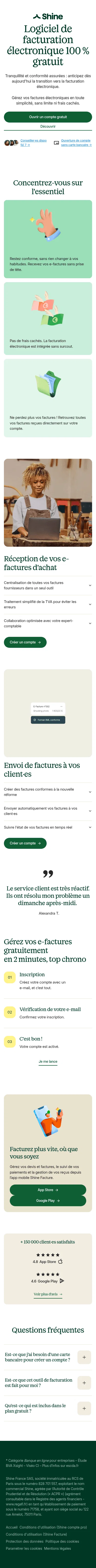 shine.fr/lp/outil-facturation-electronique-gratuit on mobile