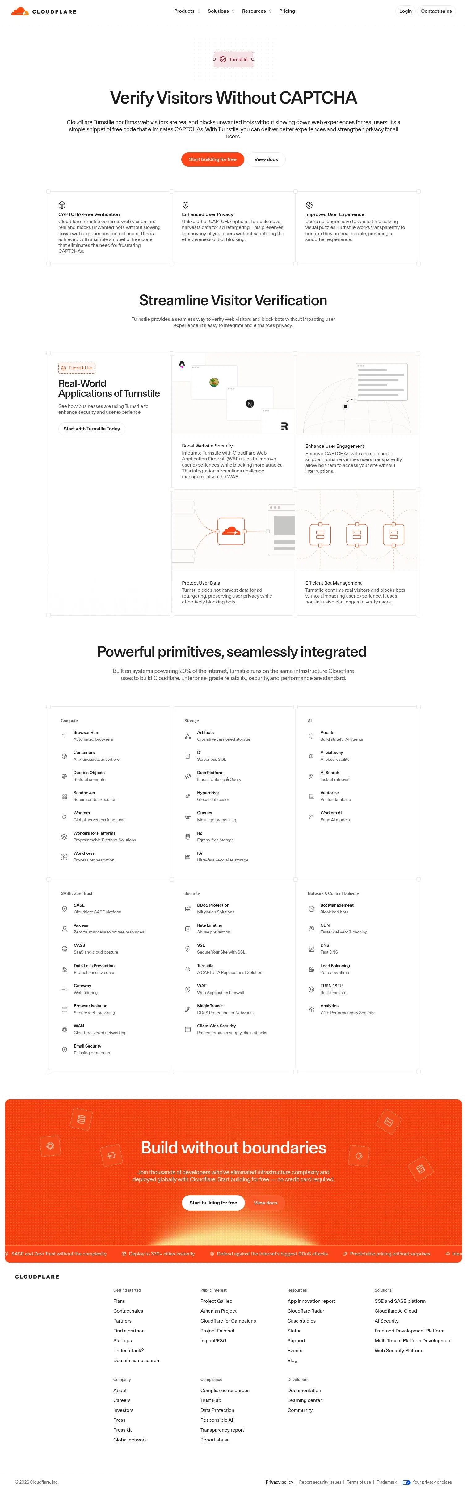 cloudflare.com/products/turnstile on desktop, full screenshot