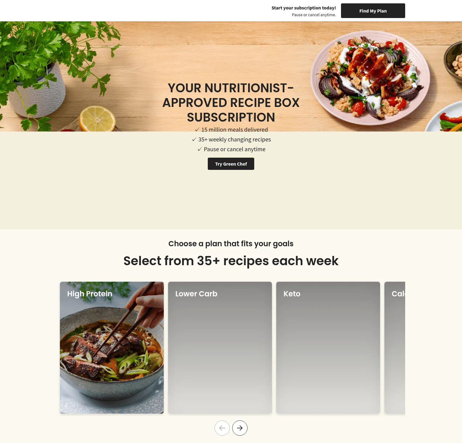 greenchef.co.uk/pages/resolution on desktop, full screenshot