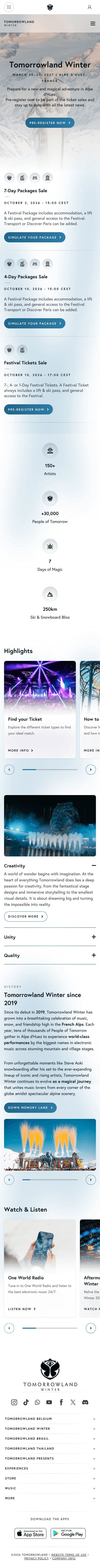 winter.tomorrowland.com on mobile
