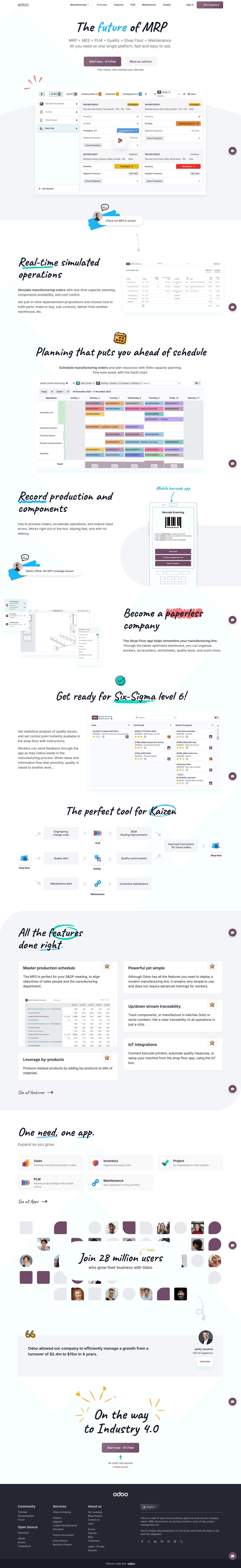 odoo.com/app/manufacturing on desktop