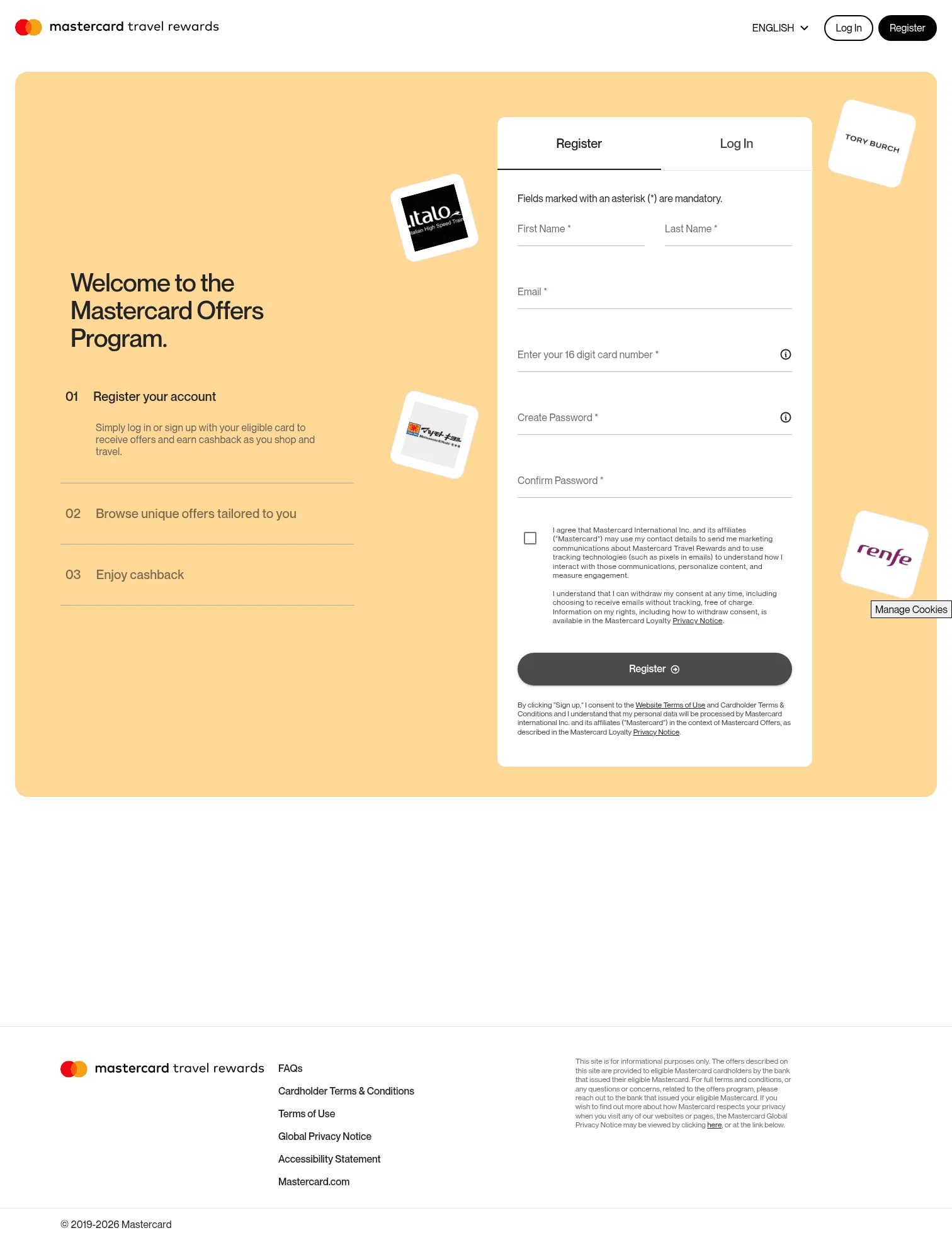 mtr.mastercardservices.com/en-US/register on desktop, full screenshot