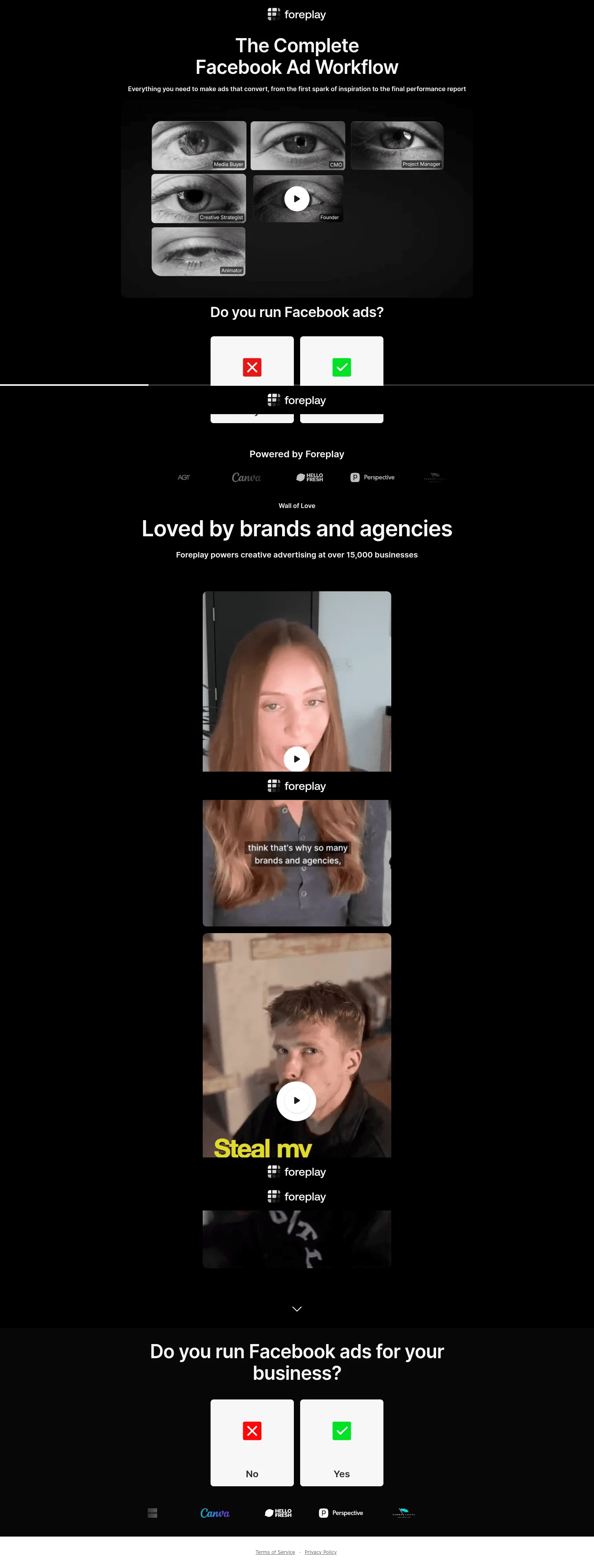 start.foreplay.co/bookdemo on desktop