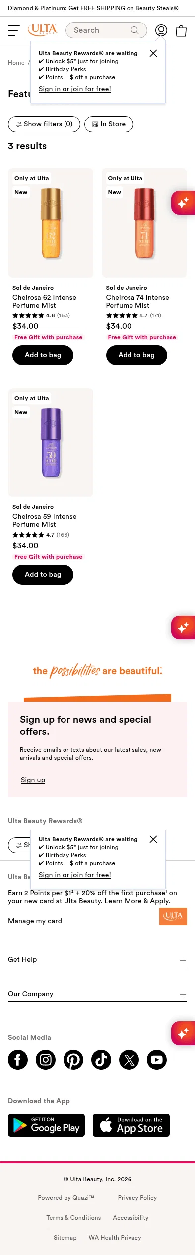 ulta.com/featured/sol-de-janeiro-intense on mobile