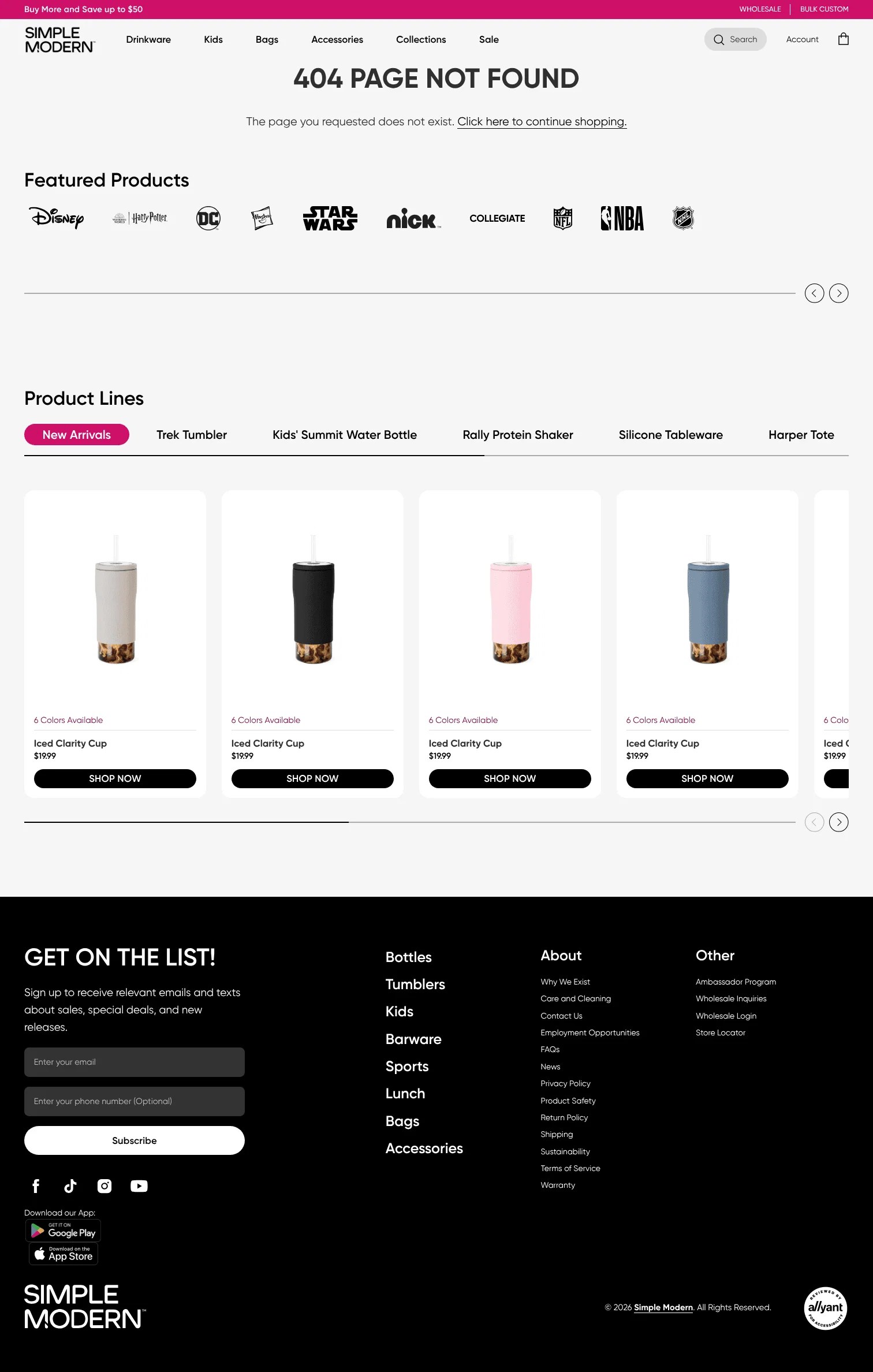 simplemodern.com/pages/stockyourschool on desktop