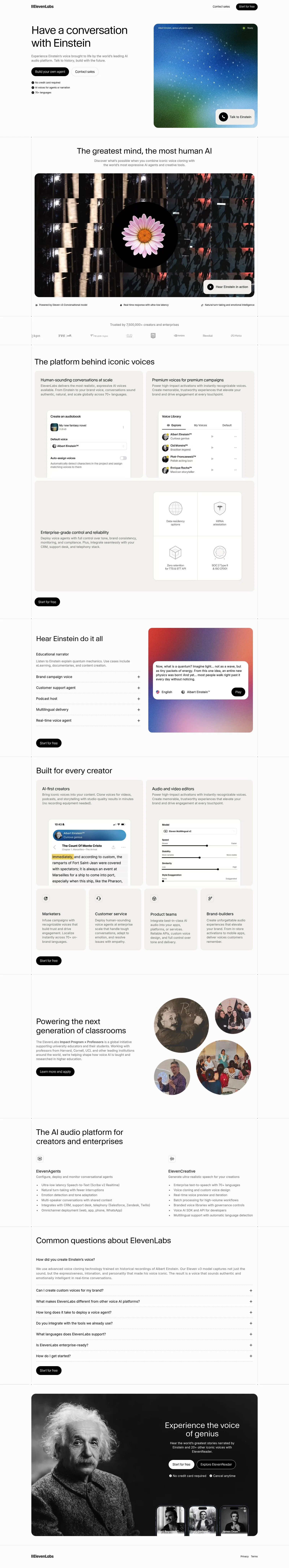 start.elevenlabs.io/c/einstein on desktop