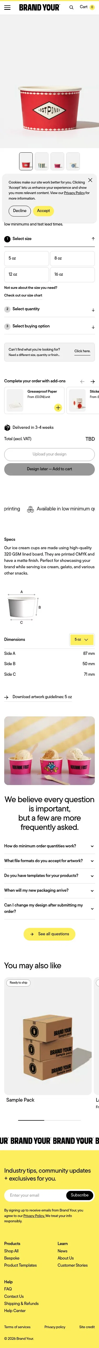 brandyour.co/products/ice-cream-cups on mobile