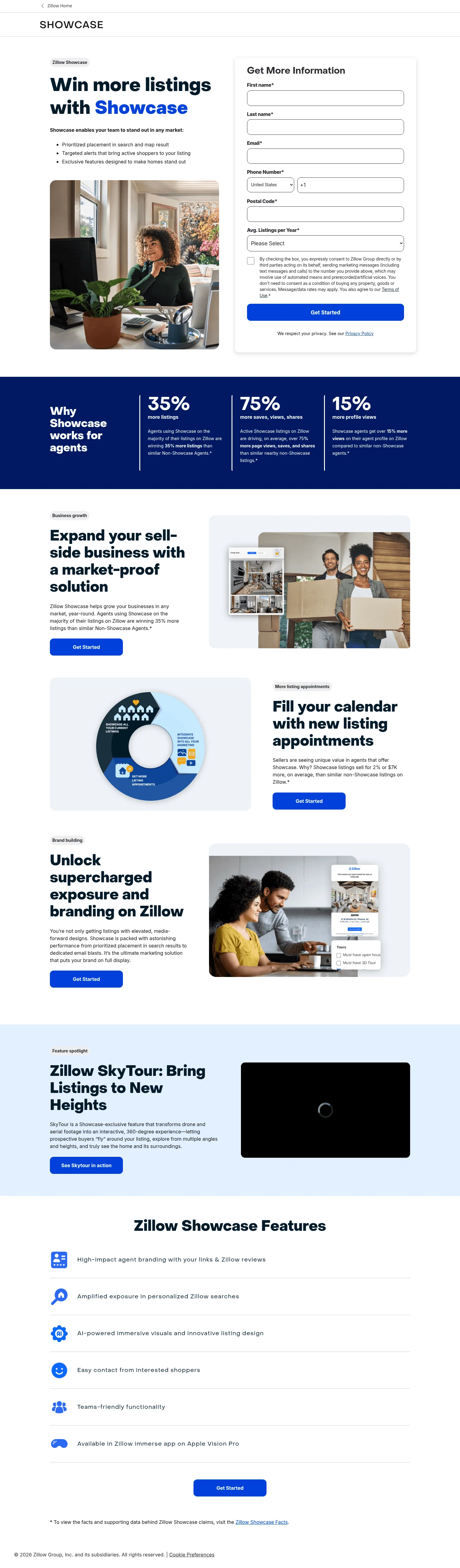 grow.zillow.com/showcase on desktop