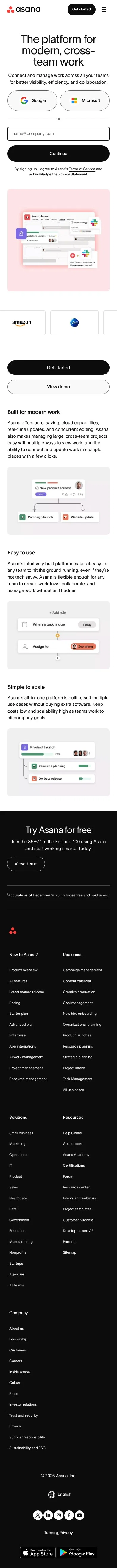 asana.com/campaign/try-asana on mobile