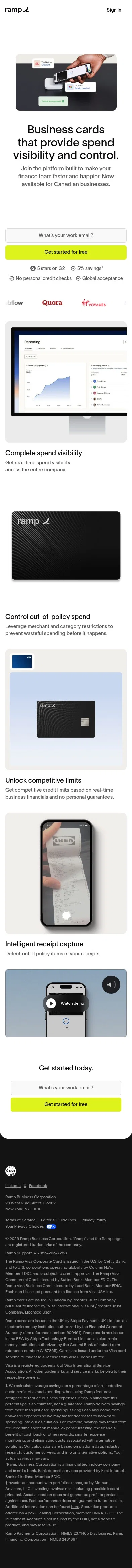 ramp.com/canada on mobile