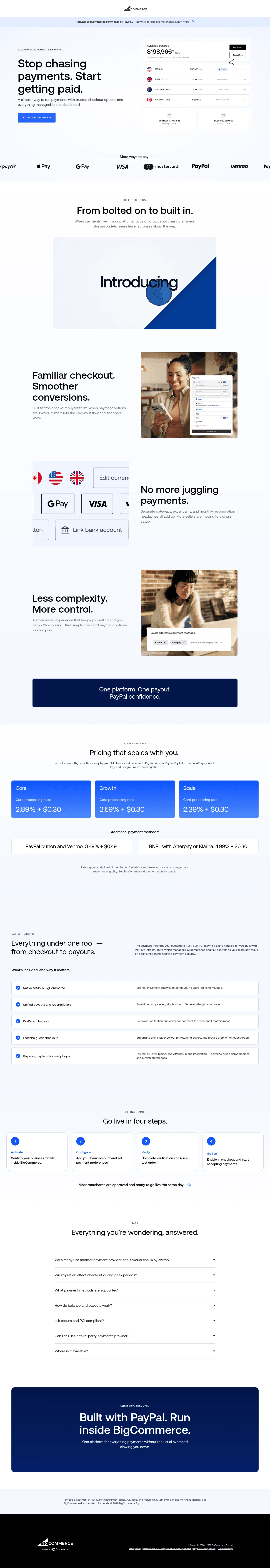 bigcommerce.com/dm/bigcommerce-payments-for-merchants on desktop, full screenshot