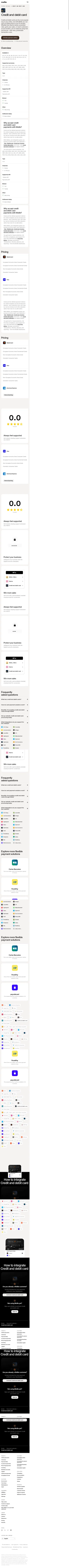 mollie.com/payments/credit-card on mobile, full screenshot