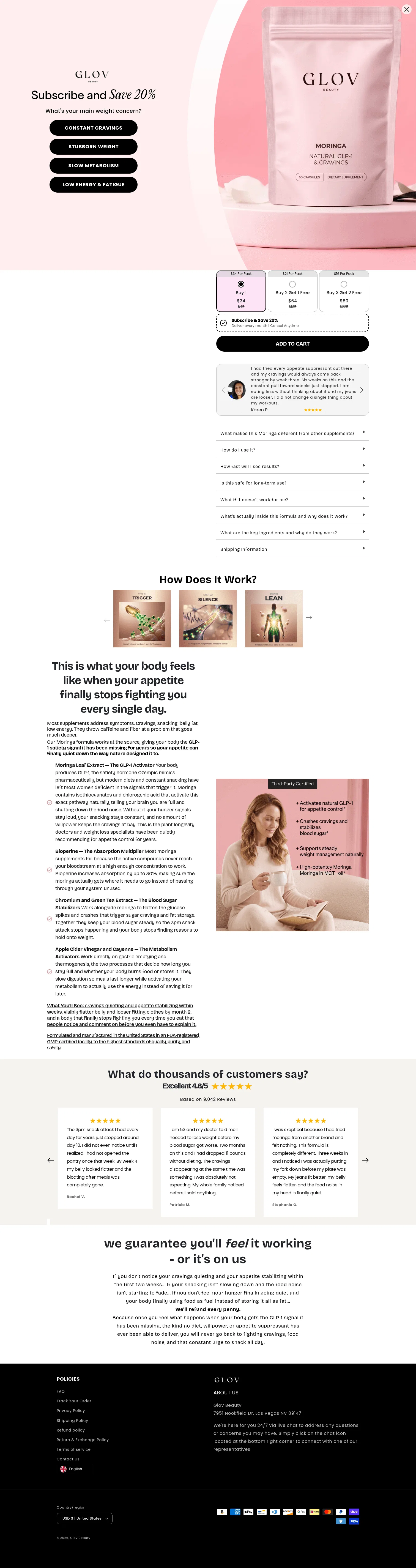 glovbeauty.com/products/moringa-lean-natural-glp-1-cravings-capsules on desktop