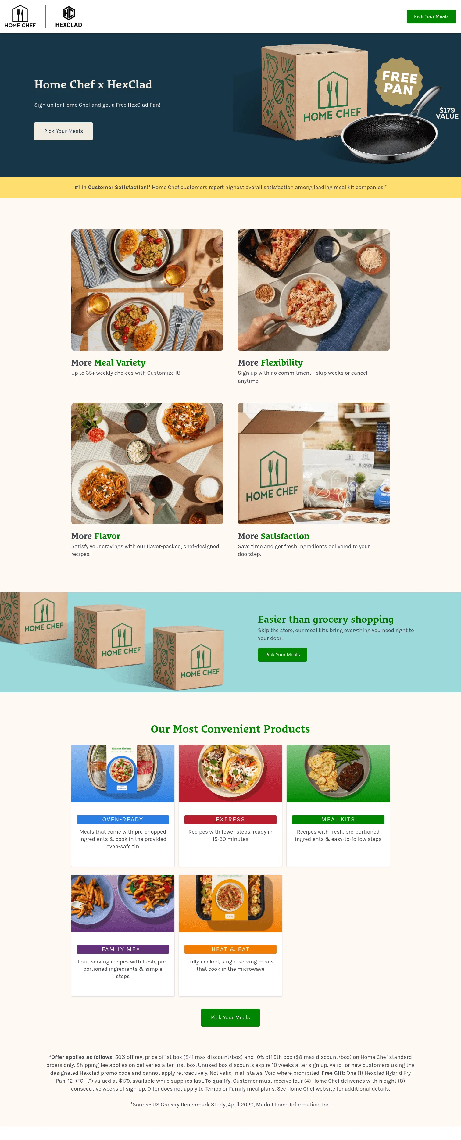 cook.homechef.com/hexclad-convenience on desktop