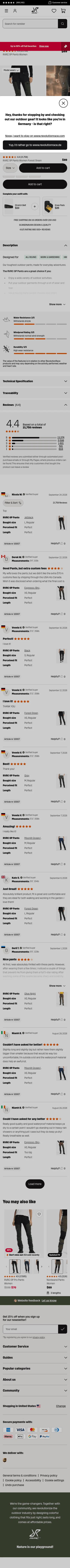 revolutionrace.com/women/pants/outdoor-hiking-pants/rvrc-gp-pants-women on mobile