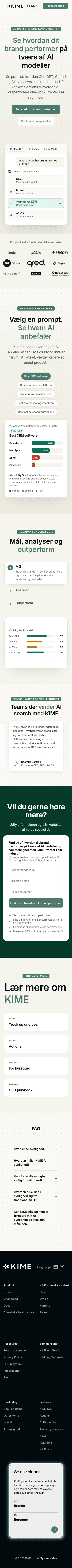 kime.ai/dk/ai-visibility on mobile