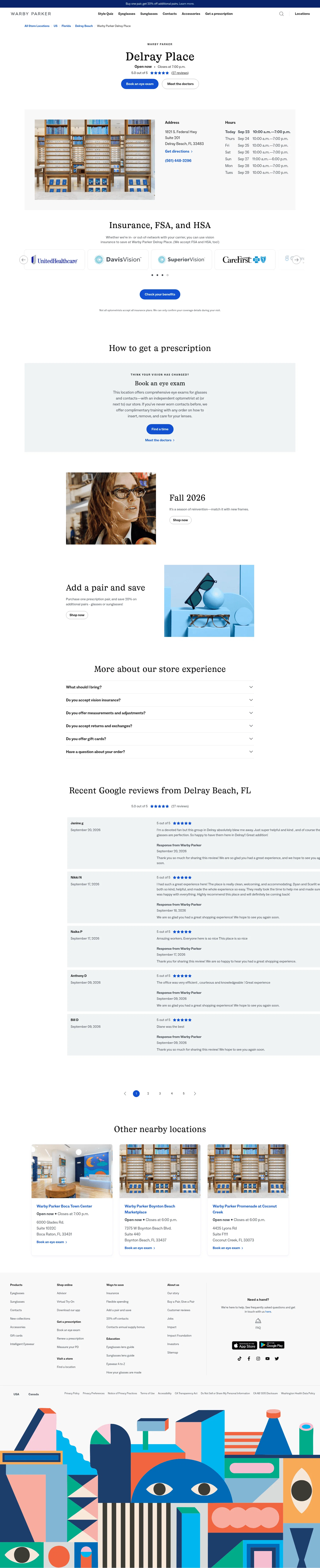 stores.warbyparker.com/fl/delray-beach/1821-s-federal-hwy on desktop