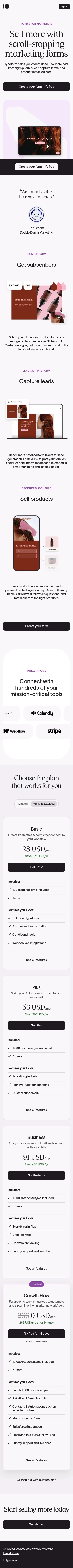 typeform.com/try/marketers on mobile
