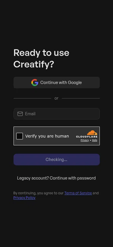 app.creatify.ai/tool/adflow-explorer on mobile, full screenshot