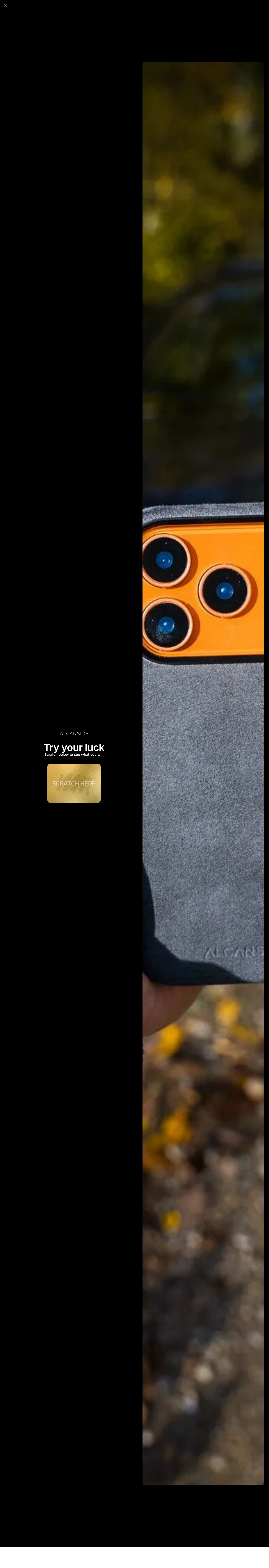 Alcanside landing page