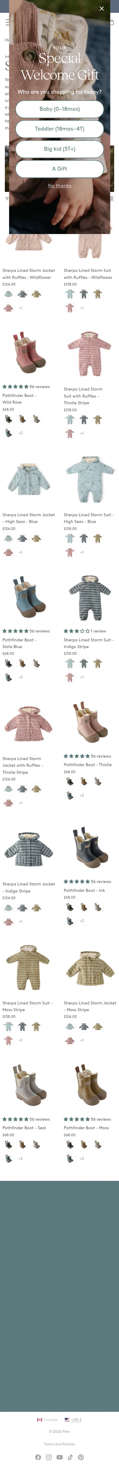 pehr.com/collections/storm-collection on mobile