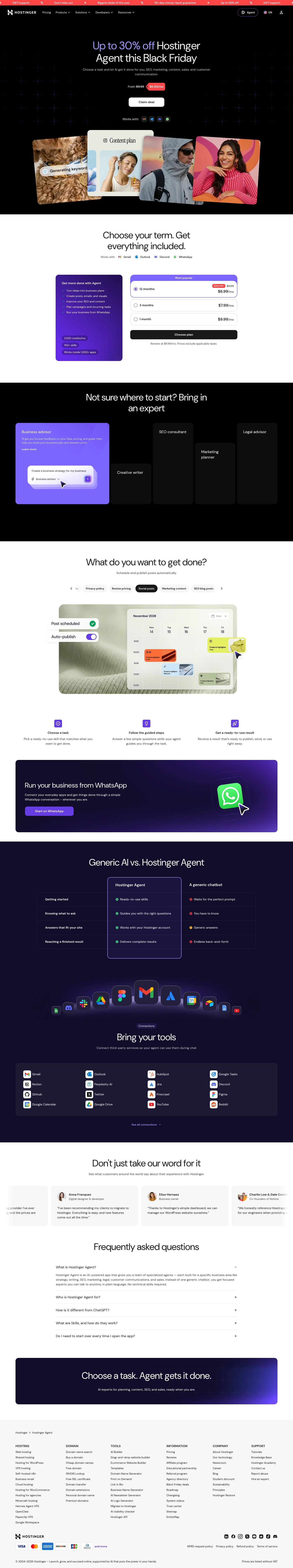 hostinger.com/hostinger-agent on desktop