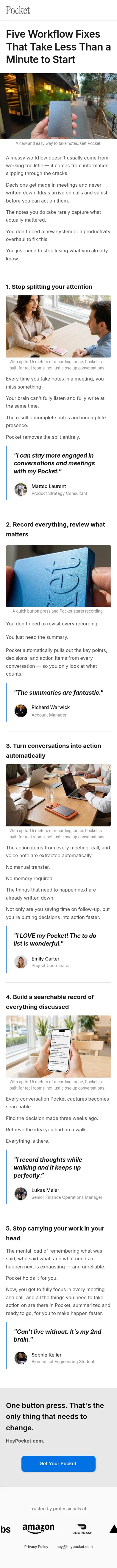 heypocket.com/pages/how-to-improve-your-workflow on mobile