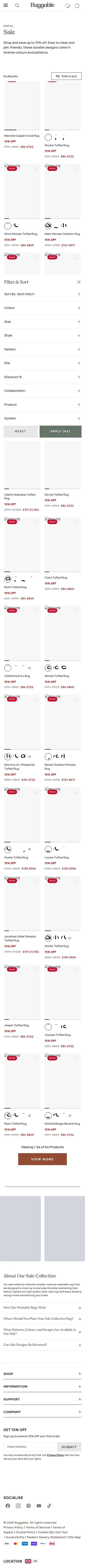 ruggable.co.uk/collections/sale on mobile