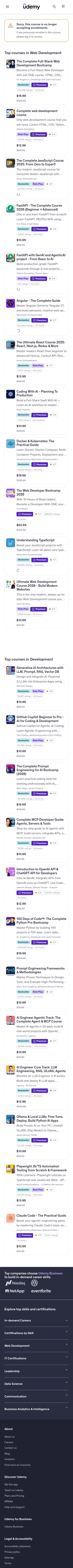 udemy.com/komple-web-developer-kursu on mobile