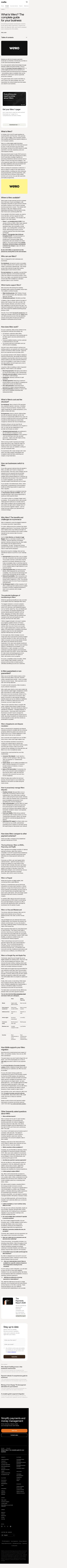 mollie.com/growth/wero-payment-guide on mobile