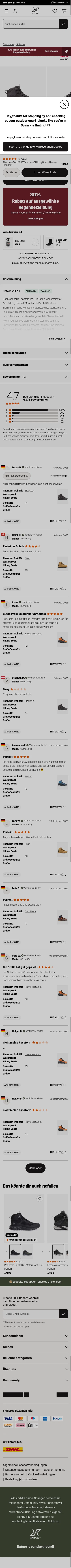 revolutionrace.de/schuhe/phantom-trail-mid-waterproof-hiking-boots-men on mobile