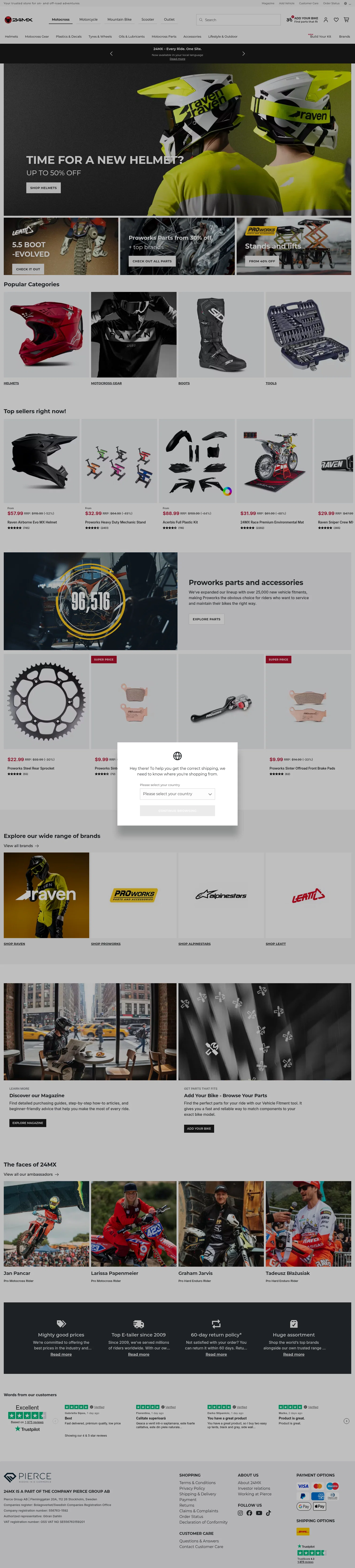 24MX landing page
