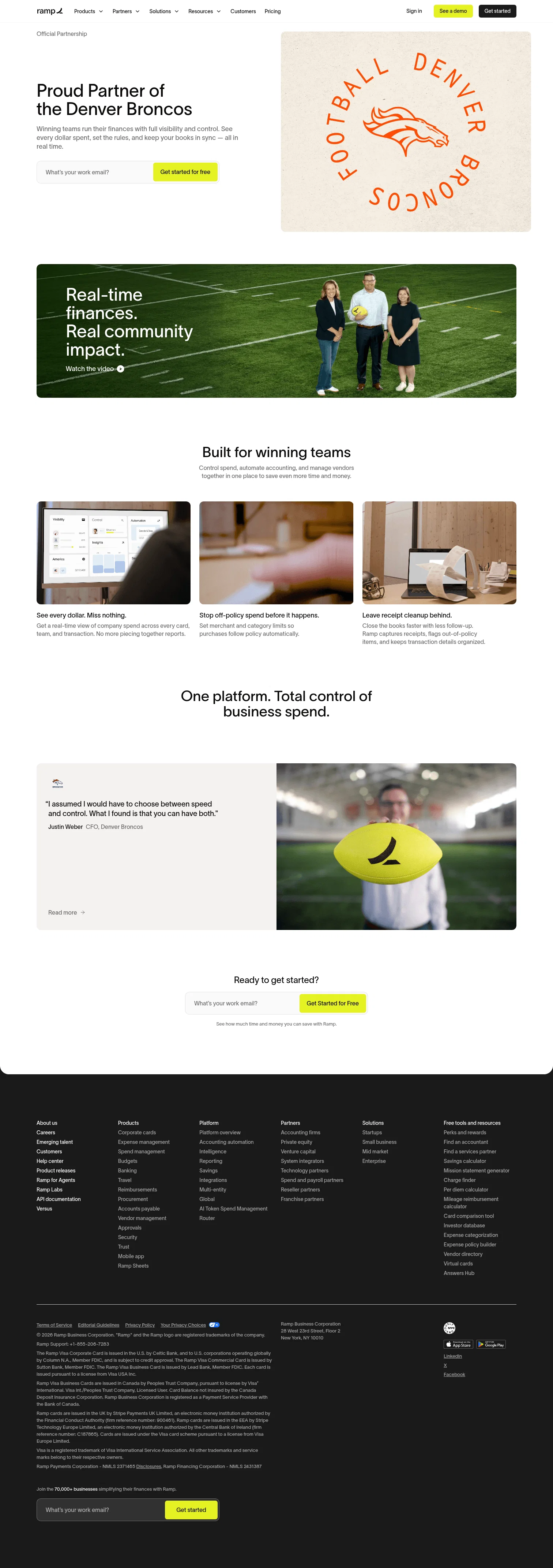 ramp.com/broncos on desktop