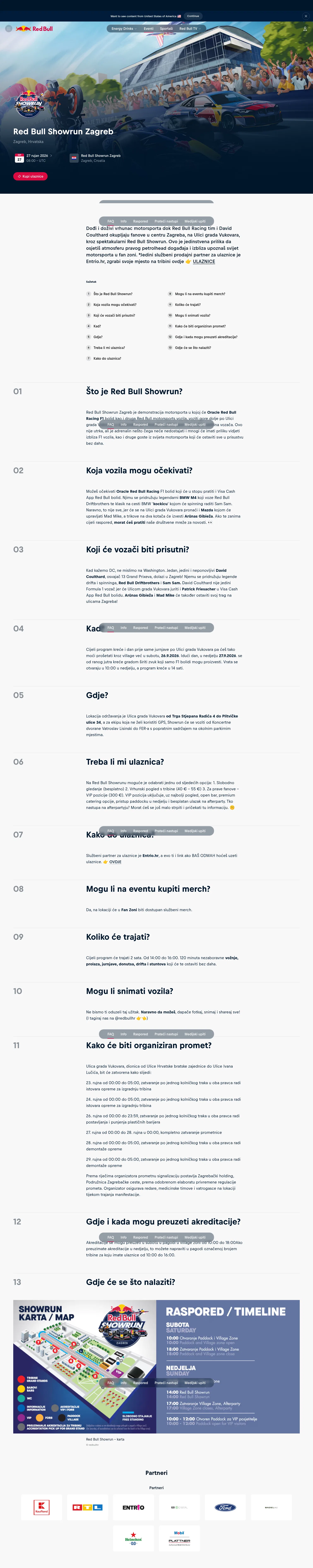redbull.com/hr-hr/events/showrun on desktop, full screenshot