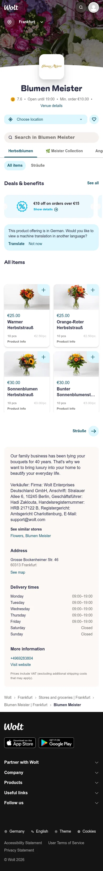wolt.com/en/deu/frankfurt/venue/blumen-meister on mobile